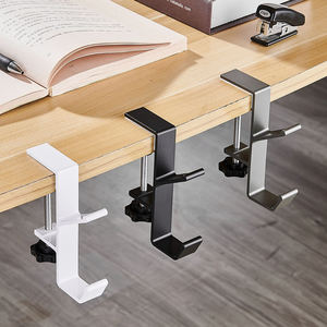 Crochets pliables créatifs pour économiser de l'espace, organisateur de bureau à domicile, <span class=keywords><strong>crochet</strong></span> latéral en aluminium pour table - Product Image 5