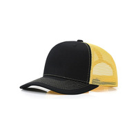 Casquette Trucker en Maille à 5 Panneaux avec Logo Brodé Personnalisé, Visière Courbe, Casquette Snapback Respirante, Vente en Gros, Casquettes de Baseball pour Hommes et Femmes