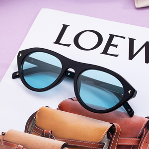 KAJILA Modische Trendige Designer-Sonnenbrille mit Eigenem Logo, Abgerundeter Cat-Eye PC-Rahmen, UV400-Schutz für Damen - Product Image 4