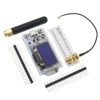CHY SX1276 ESP32 LoRa 868MHz-915MHz Écran OLED Bleu 0,96 Pouces Kit WIFI Carte de Développement 32 Broches DIP Personnalisé C86