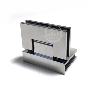 90 độ kính không khung để kính thép không gỉ 304 kính cửa màn hình đúc chế biến đôi tắm bản lề - Product Image 3