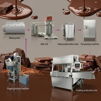 Ligne de production de pâte de fèves de cacao, machine de fabrication de beurre de cacao, usine de transformation de masse de cacao