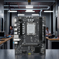 Kualitas tinggi Dual DDR4 LGA1700 kompatibel 12/13 Gen Intel H610 Motherboard baru digunakan mendukung 64GB Gaming M.2 PCI-E Desktop