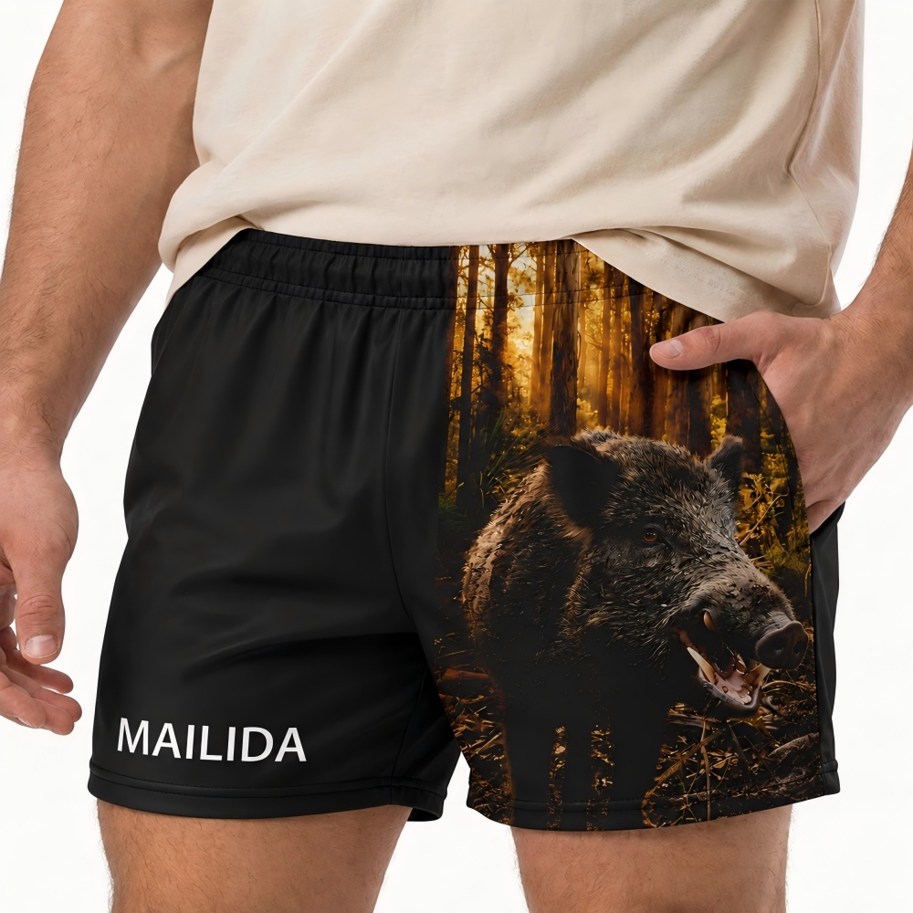 Cerf sauvage noir-marron