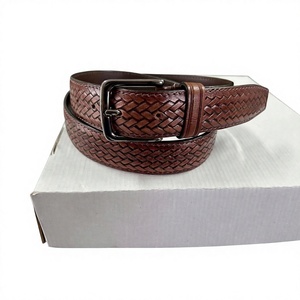 Ceintures en cuir véritable pour hommes BS INTERNATIONAL, style vintage, boucle à ardillon, résistantes, imperméables, écologiques, best-sellers, pour anniversaire - Product Image 3