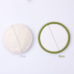 Longes lavables et réutilisables en bambou, 12 pièces, tampons démaquillants pour le visage - Product Image 5