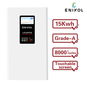 หน้าจอสัมผัสขนาด 7 นิ้ว แบตเตอรี่ลิเธียมติดผนังพลังงานแสงอาทิตย์ 51.2V 15kwh 48v 300ah - Product Image 1
