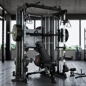 Nuevo Equipo Comercial de Fitness 2025: Estación Multifunción con Cable Crossover, Power Squat Rack y Máquina Smith DY-6000E DY-9000 Smi - Product Image 3