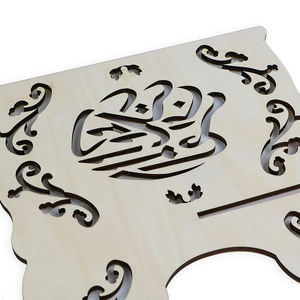 New Design Trend Eid Bookcase Mubarak Wooden Foldable Bookcase <strong>Quran</strong> Display <strong>Stand</strong> - Product Image 2