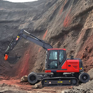 Jessie tê giác 8 tấn 9ton 10ton bánh xxích máy xúc X9 x110 <span class=keywords><strong>X120</strong></span> x125 máy xúc để bán Hot phổ biến Digger - Product Image 5