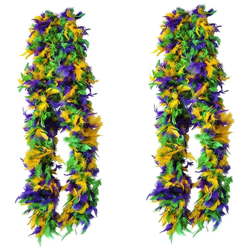 Пушистый Большой 72 дюймовый шарф для свадебного платья с перьями индейки Марди Гра боа, шаль, декоративные перья для рукоделия