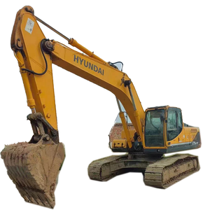 Excavatrices Hyundai d'occasion en bon état, Hyundai 275lc -9t 27 tonnes, excavatrice sur chenilles d'occasion, accessoire tarière d'origine - Product Image 1