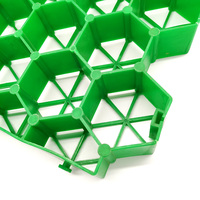 Dalles alvéolaires en plastique PP 50 mm pour allées de jardin, parkings, stabilisation du sol, enclos pour chevaux, pavage perméable