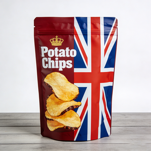 Bolsa de Pie Desechable Colorida con Cierre de Cremallera para Alimentos para Mascotas &<span class=keywords><strong>amp</strong></span>;   Chips de Papa con Logotipo Personalizable, Material PET, en Existencia - Product Image 1