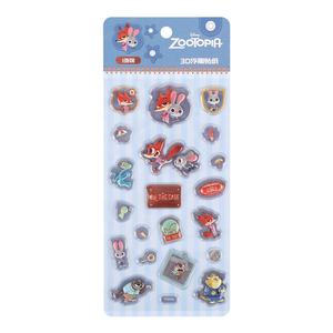 מדבקות תלת מימד UNIKx מ-PVC, מדבקות ויניל עמידות למים עם דמויות מצוירות של חיות, לקישוט מחשב נייד, בקבוקים ומתנות - Product Image 6