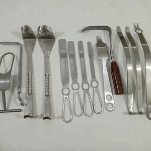 Kit de spatules et d'élevateurs chirurgicaux robustes résistants à la rouille – Outils cliniques portatifs pour une prise en charge patient optimale - Product Image 1