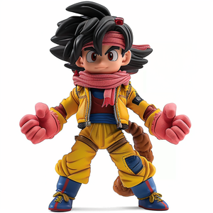 <span class=keywords><strong>Action</strong></span> <span class=keywords><strong>Figure</strong></span> in PVC di Goku <span class=keywords><strong>Dragon</strong></span> Stars Super Costume, Giocattolo Cartoon Hot Toys - Product Image 2