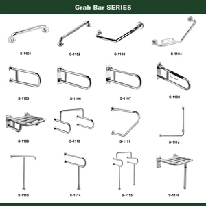 Maniglia di Sicurezza Dritta in Acciaio Inox 304, Montaggio a <span class=keywords><strong>Parete</strong></span>, Antiscivolo, <span class=keywords><strong>per</strong></span> Bagno, Doccia, Ospedale, Conforme ADA, <span class=keywords><strong>per</strong></span> Anziani e Disabili - Product Image 5