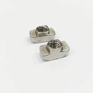 Tuerca de martillo M8 suministrada de fábrica hecha de SS304 para perfil de aluminio serie 4545 con ranura de 10mm