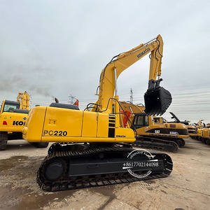 Excavatrice Komatsu PC120 PC200 d'occasion de haute qualité, modèle PC220, PC220-6, PC220-7, PC220-8 - Product Image 1
