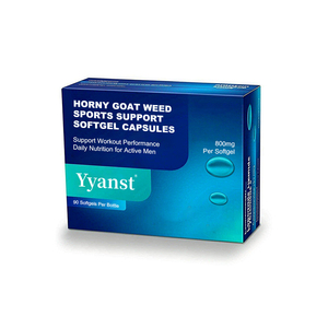 Extrait de Horny Goat Weed en gélules souples pour sportifs, 90 unités – Complément pour la performance quotidienne et l'endurance physique pour hommes sportifs - Product Image 1