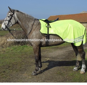 Shemax Summer Lưới Tập Thể Dục Tấm Thảm Cao Viz Màu Vàng Với Dải Phản Quang - Product Image 5