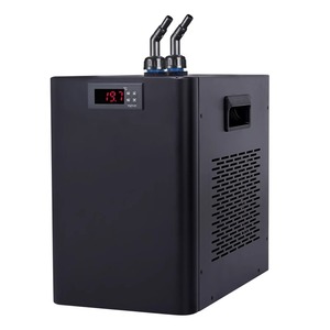 수족관 암초 산호 해파리 새우 친환경 순수 티타늄 코일 워터 쿨러 박스 용 160L 현대 사각 해양 탱크 냉각기 - Product Image 1