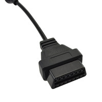 Herramienta ALLOSUN para Ahorrar Memoria de la Batería del Coche, OBD2 12V, Pantalla Digital Doble, Enchufe Eléctrico de Emergencia, Muestra Voltaje y Corriente