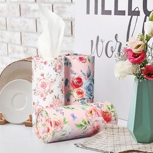 Custom Logo Round Cylinder Car <strong>Tissue</strong> Door Gift <strong>Wedding</strong> Facial <strong>Tissues</strong> in a Durable Round Tube Box - Product Image 4