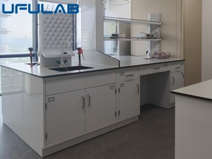 Table <span class=keywords><strong>de</strong></span> laboratoire anti-vibrations avec cadre en acier et plateau en marbre - Product Image 5