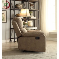 JKY Meubles En Cuir Fauteuil inclinable À Bascule Classique et Design Rétro 1 Siège Canapé Fauteuil inclinable Manuel