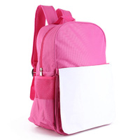Housses de sacs personnalisables et imperméables pour transfert thermique, sacs d'école pour étudiants, impression par sublimation DIY, sacs à dos pour étudiants