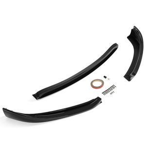 Bóng đen phía trước Bumper Lip Spoiler Splitter <span class=keywords><strong>W</strong></span>/phần cứng cho Tesla <span class=keywords><strong>S</strong></span> 2012-2017 - Product Image 3