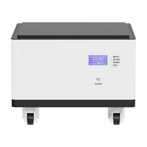 แบตเตอรี่ 51.2V 200Ah ระบบพลังงานแสงอาทิตย์ลิเธียมแบบเรียงซ้อนได้ 48V ระดับ IP65 สำหรับใช้ในบ้าน ความจุ 10kwh 30kwh 50kwh ระบบแบ่งกำลังไฟฟ้า NEHC0009 51.2V - Product Image 3