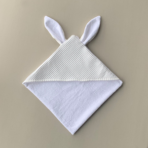 Asciugamano da Bagno per Bambini con Cappuccio in Spugna di Bambù e Cotone di Alta Qualità, Morbido <span class=keywords><strong>Accappatoio</strong></span> con Orecchie da Coniglio per Spiaggia - Product Image 2