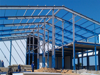 Usine de structure en acier préfabriquée à faible coût en Chine, usine préfabriquée, usine métallique