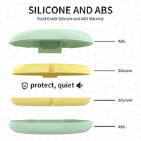 Étui de rangement portable personnalisé pour appareil dentaire, lavable, léger, pour aligneurs orthodontiques