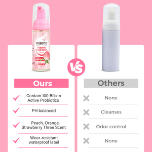 Chinaherbs Lavage vaginal biologique pour l'équilibre du pH Yoni, étiquette privée, soins d'hygiène féminine, soin intime, gel moussant probiotique pour le vagin - Product Image 3