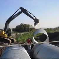 Machine à enrouler des tuyaux en PVC renforcés d'acier, machine à fabriquer des tuyaux en PVC de grand diamètre, machine à fabriquer des tuyaux de drainage en PVC