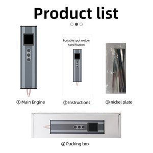 Uftools Xách Tay Cầm Tay Tại Chỗ Thợ Hàn <span class=keywords><strong>Mini</strong></span> 18650 Lithium Ion Pin 380V Điện Áp Nickel Tấm Sắt Không Gỉ Máy Móc Mới - Product Image 4