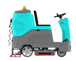 SC150-1250R floor scrubber cleaning machine cleaning floor