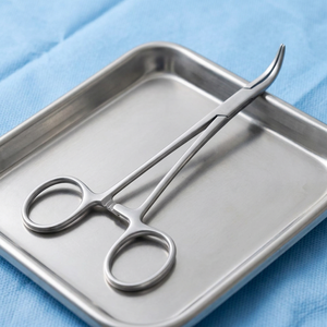 Pinzas Quirúrgicas Manuales de Acero Inoxidable Six Flowers Peet Splinter Forceps para Cirugía General Clase I - Product Image 4