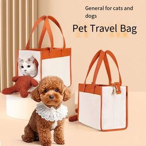 Portable Cat Tote <b>Carrier</b> Stylish Breathable <b>Pet</b> Travel Bag with 2 Carrying Modes for Cats Puppies - Product Image 3