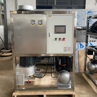 Machine à glaçons tubulaires KINGWELL personnalisée pour la famille, monophasée, 500 kg à 1000 kg par jour
