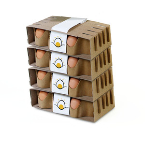 Custom Cardboard Quail Chicken Eggs Boxes Storage Packing Carton Trays Paper Egg Box
