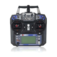 Télécommande Flysky I6 FS-I6 2.4G 6CH, contrôleur FS-IA6 IA6B pour hélicoptère RC, avion, drone et accessoires de produits UAV DIY