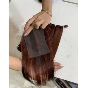 Venta al por Mayor de Cabello Humano Vietnamita 100% Natural en Paquetes Lisos con Cierre, Color Marrón, Longitud Personalizada OEM/ODM para Proveedores de Cabello - Product Image 5