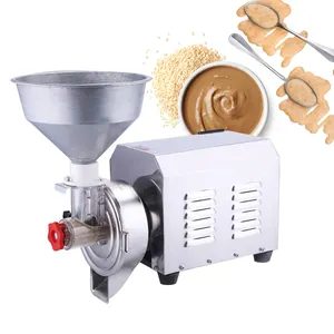 Bestseller Erdnuss pasten hersteller Maschine Erdnuss butter Ausrüstung Industrielle Erdnuss Sesam Butter Mahl maschine