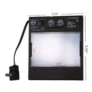 Casco de Soldadura con Visión Amplia Eara 4, Sensor de Arco DIN5-DIN13, Oscurecimiento Automático Solar, para Soldadura TIG, MIG, MMA y Esmerilado - Product Image 6