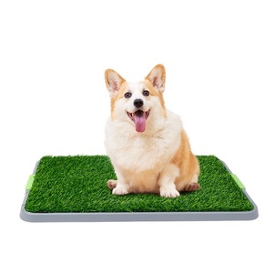 Puppy Pee Potty Pad Artificial Grass Patch <span class=keywords><strong>Indoor</strong></span> <span class=keywords><strong>Dog</strong></span> WC Tamanho Grande - Product Image 4